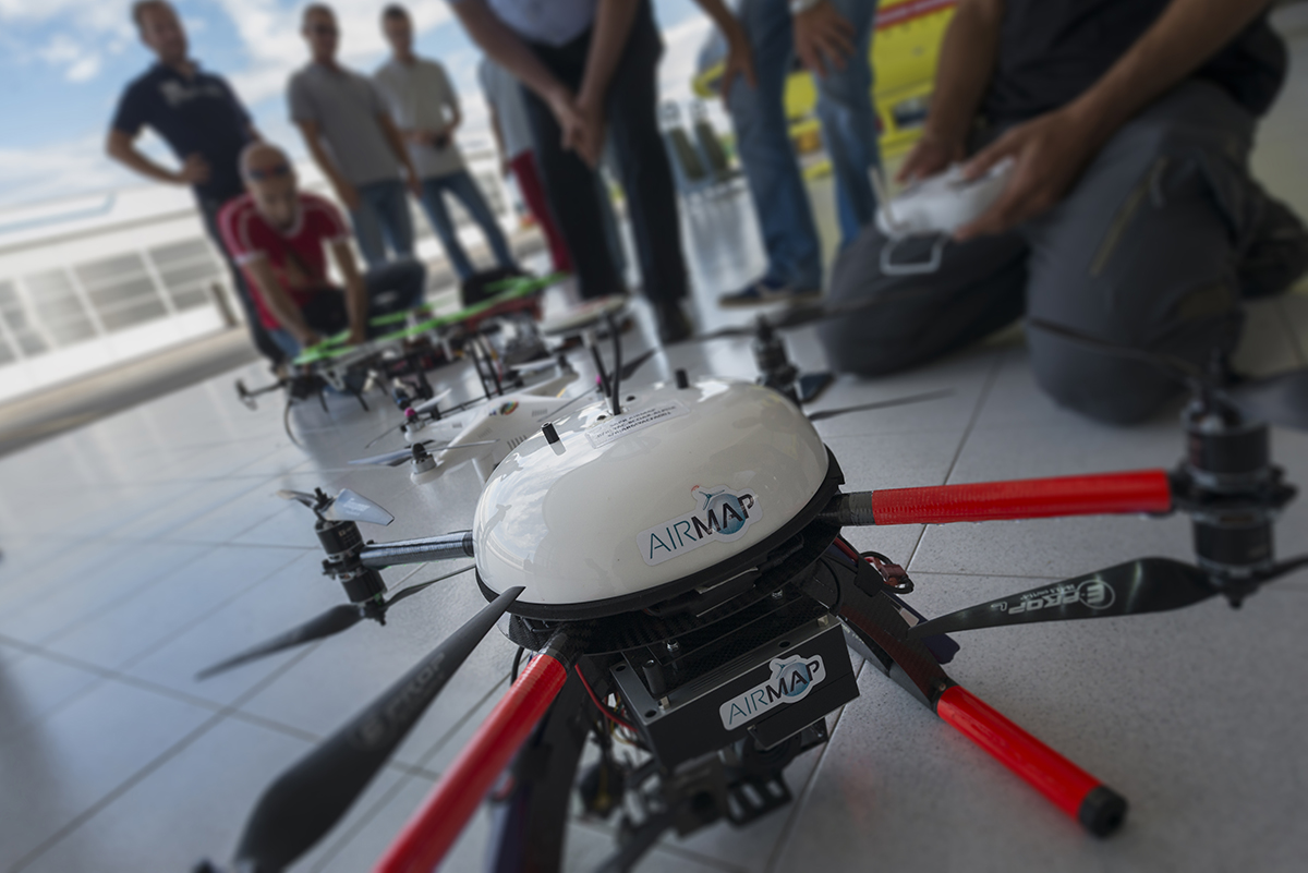 pilota drone