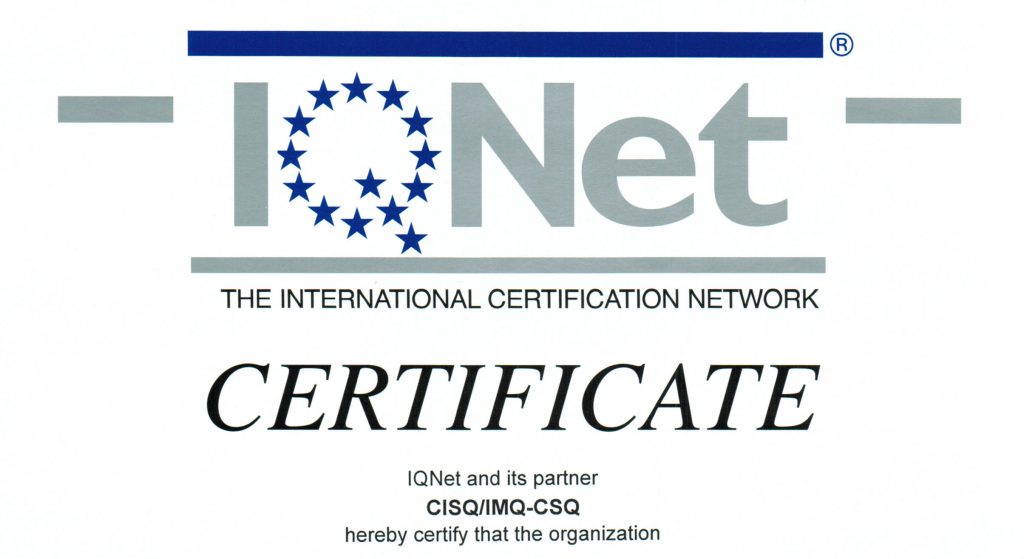 Elifriulia - Certificazione OHSAS 18001